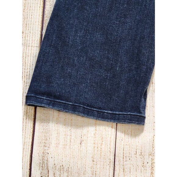 GUESS Women Dark Blue Size 27 Flared Jeans - Picture 9 of 13